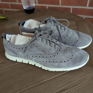 Cole Haan ZeroGrand Suede Oxfords